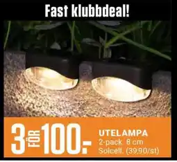 ÖoB UTELAMPA erbjuda