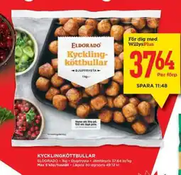 Willys Kycklingköttbullar erbjuda