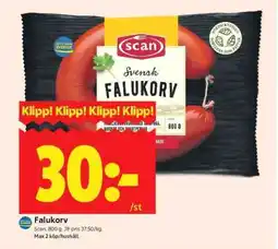 ICA Supermarket Falukorv erbjuda
