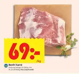 ICA Supermarket Benfri karré erbjuda