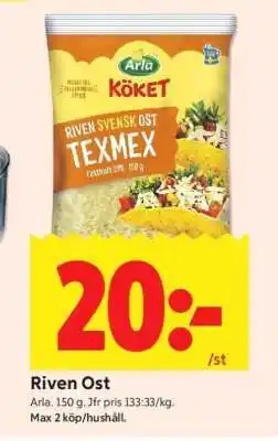 ICA Supermarket Riven Ost erbjuda