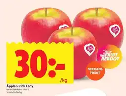 ICA Supermarket Äpplen Pink Lady erbjuda
