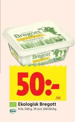 ICA Supermarket EKOLOGISK BREGOTT erbjuda