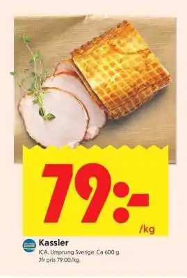 ICA Supermarket KASSLER erbjuda