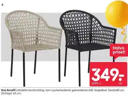 Rusta Stol Amalfi erbjuda