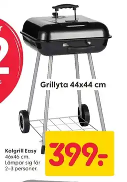 Rusta Kolgrill Easy erbjuda