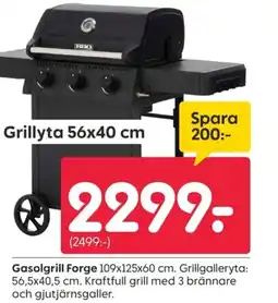 Rusta Gasolgrill Forge erbjuda