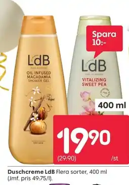 Rusta Duschcreme LdB erbjuda