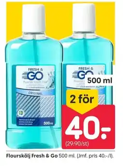 Rusta Flourskölj Fresh & Go erbjuda