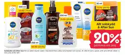 Rusta Solskydd och After Sun erbjuda