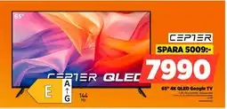 Power CEPTER 65" 4K QLED Google TV CR65XM6002A erbjuda