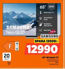 Power SAMSUNG 65" 4K Smart TV TQ65QN85FAUXX erbjuda