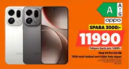 Power OPPO Find X9 Pro 512 GB OPPOFX9PWH erbjuda