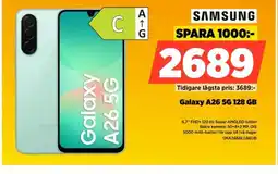 Power SAMSUNG Galaxy A26 5G 128 GB SMA266BLGBEUB erbjuda