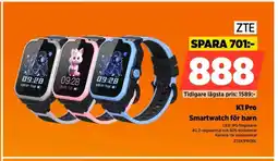 Power ZTE K1 Pro Smartwatch för barn ZTEKIPROBL erbjuda