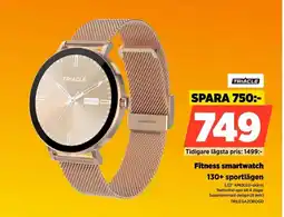 Power TRIACLE Fitness smartwatch TRILEGA2OROGD erbjuda