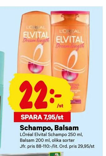 City Gross Schampo, Balsam erbjuda