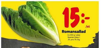 City Gross Romansallad erbjuda