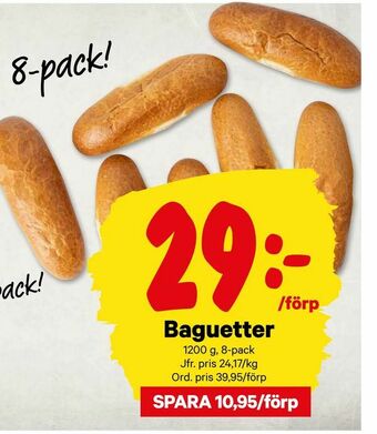 City Gross Baguetter erbjuda