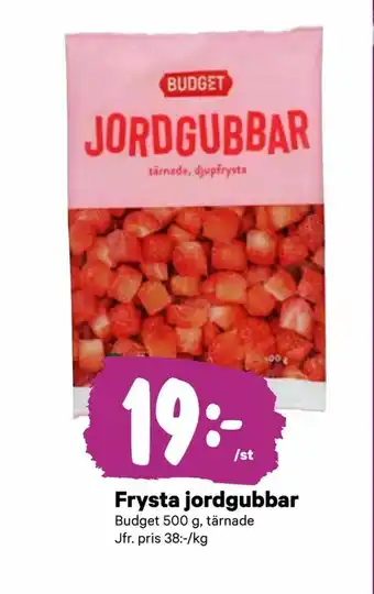 City Gross Frysta jordgubbar erbjuda