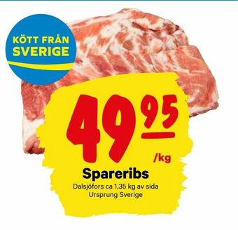 City Gross Spareribs erbjuda