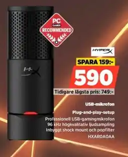 Power USB-mikrofon HXAROAOAA erbjuda