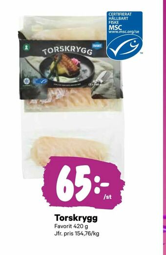 City Gross Torskrygg erbjuda