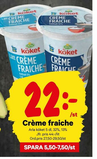 City Gross Crème fraiche erbjuda