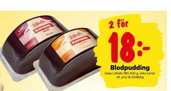 City Gross Blodpudding erbjuda