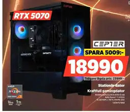 Power CEPTER Stationär dator CESR757BKB erbjuda