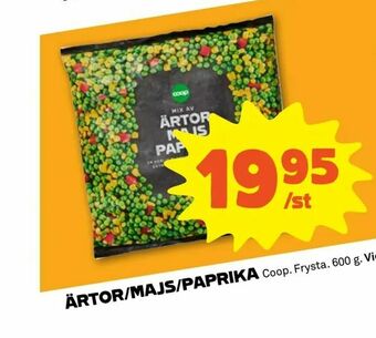 Stora Coop Ärtor/majs/paprika erbjuda