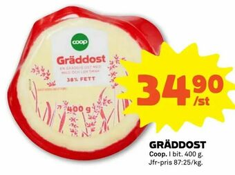 Stora Coop Gräddost erbjuda