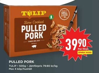 Willys Pulled pork erbjuda