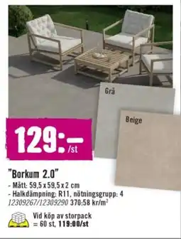 Hornbach "Borkum 2.0" erbjuda