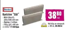 Hornbach Benders Kantsten "Slät" erbjuda