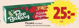 ICA Nära Pop Bakery Pizzakit erbjuda