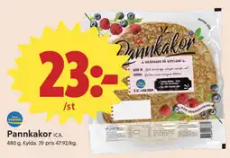 ICA Nära ICA Pannkakor erbjuda