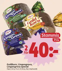 ICA Nära Pågen Guldkorn, Lingongrova, Lingongrova special erbjuda