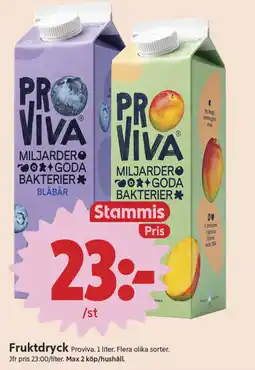 ICA Nära Proviva Fruktdryck erbjuda