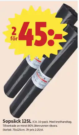 ICA Nära ICA Sopsäck erbjuda