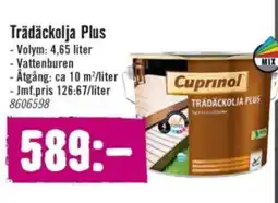 Hornbach Cuprinol Trädäckolja Plus erbjuda