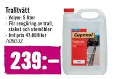 Hornbach Cuprinol Tralltvätt erbjuda