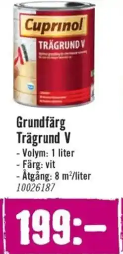 Hornbach Cuprinol Grundfärg Trägrund V erbjuda
