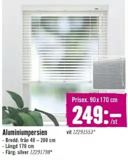 Hornbach Aluminiumpersien erbjuda