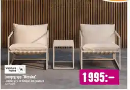 Hornbach Loungegrupp "Messina" erbjuda