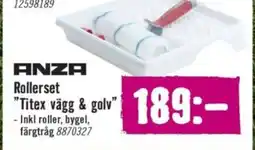 Hornbach ANZA Rollerset "Titex vägg & golv erbjuda