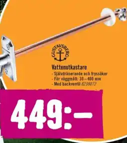 Hornbach Vattenutkastare erbjuda