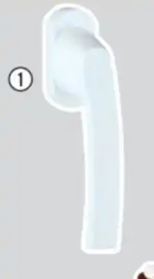 Hornbach Fönsterhandtag "Basic & Comfort" erbjuda