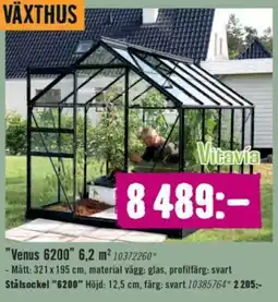 Hornbach "Venus 6200" 6.2 m² erbjuda