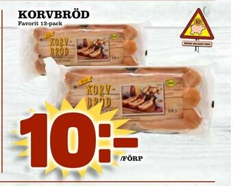 Matdax Korvbröd erbjuda